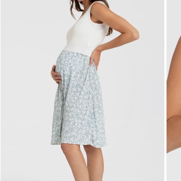 Seraphine sleeveless maternity and nursing dress - Picture 3 of 5